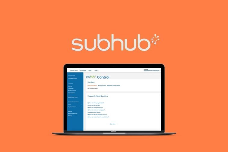SubHub - Build and manage membership websites