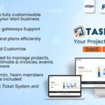 Taskhub SaaS - Project Management Tool, Finance & CRM Tool