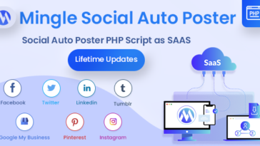 Mingle SAAS - Social Auto Poster & Scheduler PHP Script