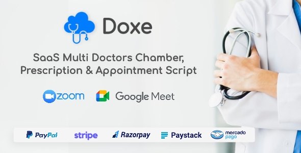 Doxe - SaaS Doctors Chamber, Prescription & Appointment Software