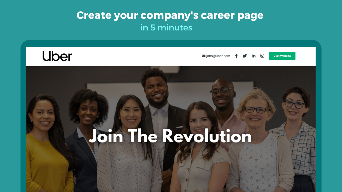 Career page