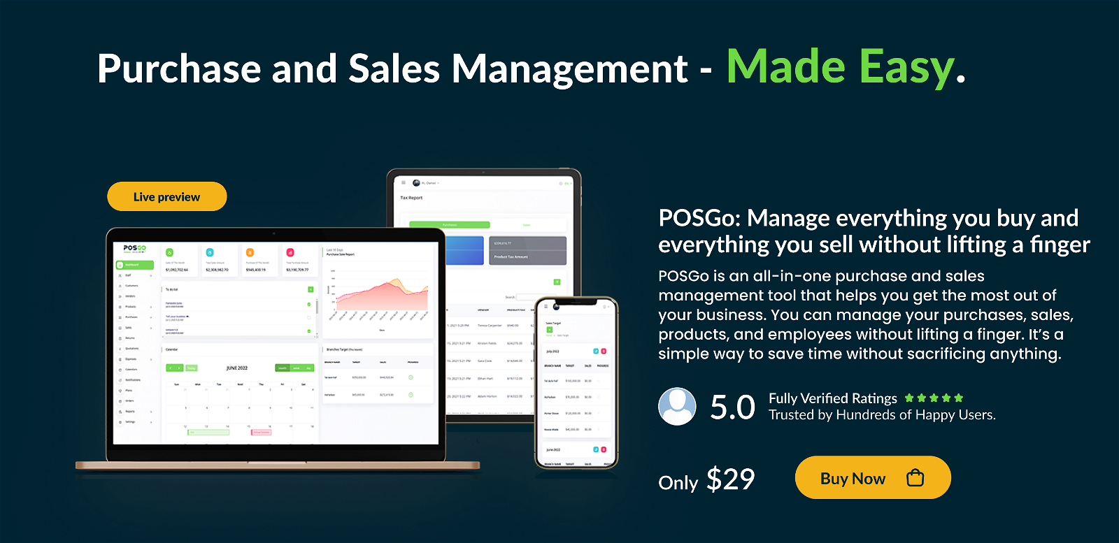 POSGo SaaS - Purchase and Sales Management Tool - 4