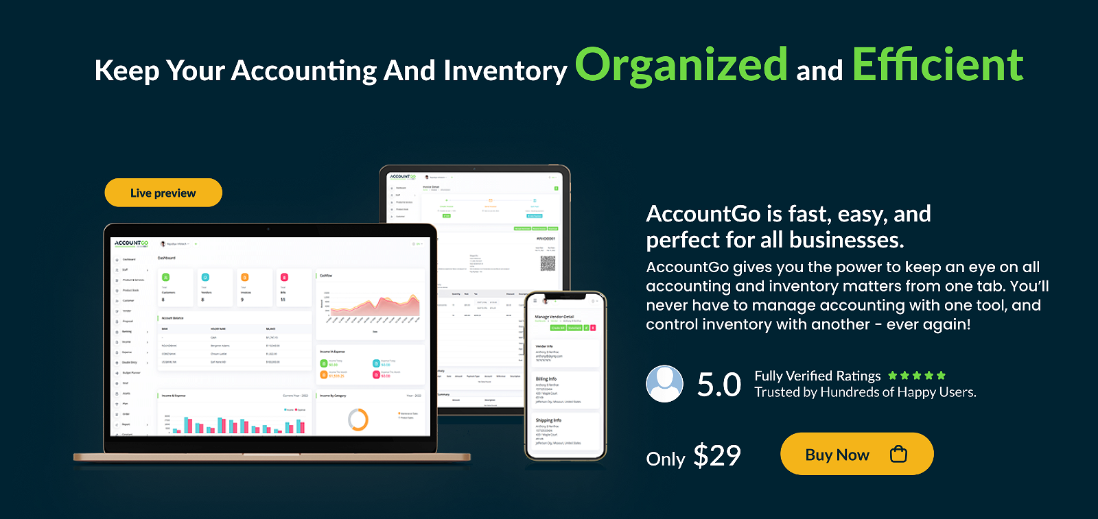 AccountGo SaaS - Accounting and Billing Tool - 4