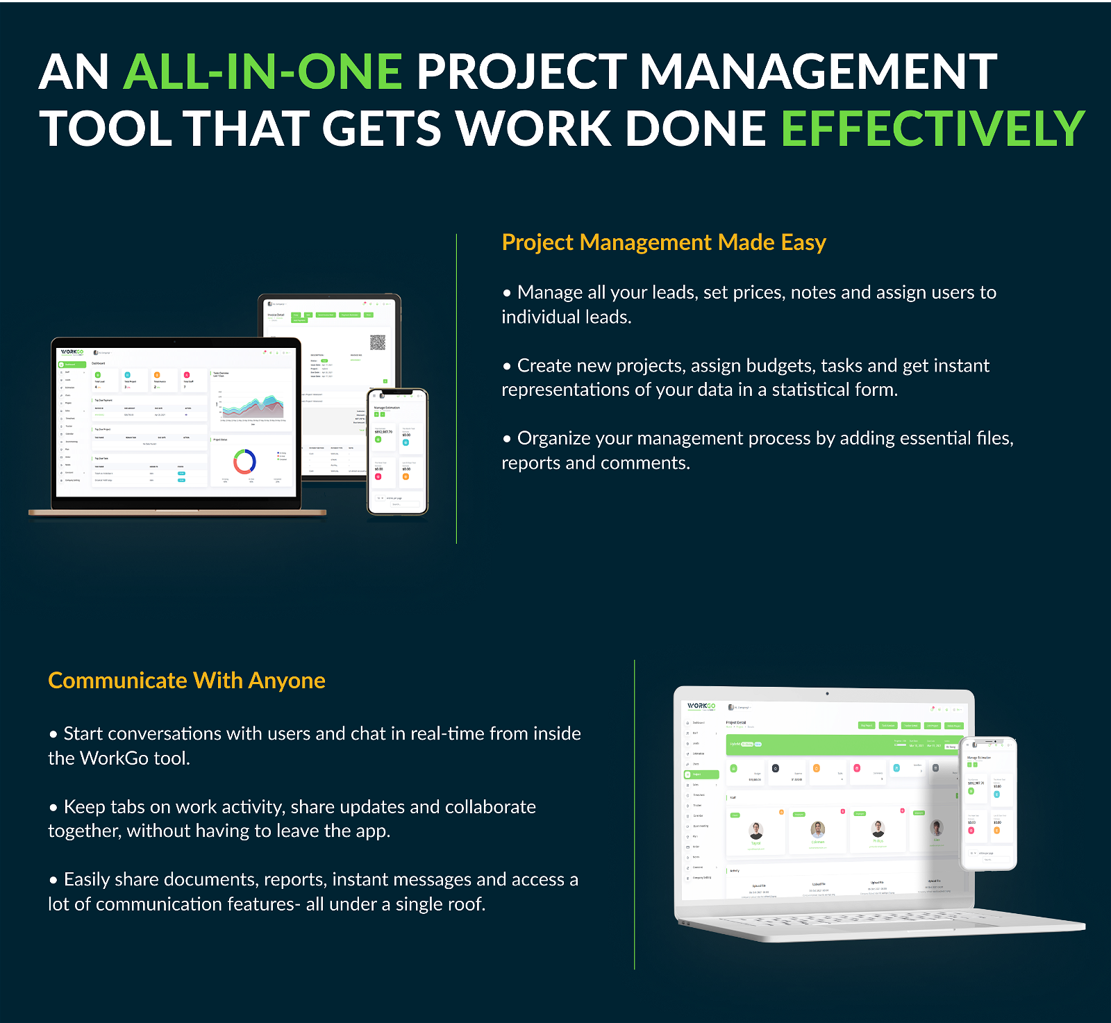 WorkGo SaaS - Lead and Project Management Tool - 11