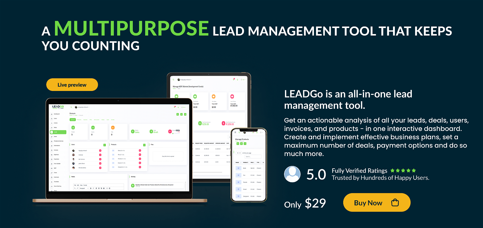 LeadGo SaaS - Lead Management Tool - 4