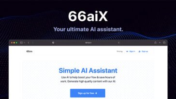66aix - Ultimate AI Text & Images Generator (SAAS)