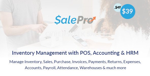 SalePro - POS, Inventory Management System with HRM & Accounting
