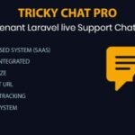Tricky Chat Pro - Multi Tenant Live Support Chat (SaaS)
