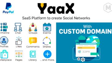 YaaX - SaaS platform to create social networks - With Custom Domains