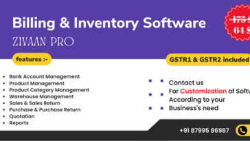 Zivaan PRO - Accounting | Inventory  (GST Compliance with GSTR1 & GSTR2 Integrated)