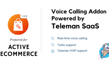 Active eCommerce Voice Calling Teleman Add-on
