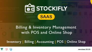 Stockifly SAAS - Billing & Inventory Management with POS and Online Shop