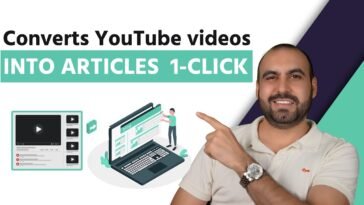 Turn YouTube Videos into Stunning Articles with YouPost One-Click Conversion!