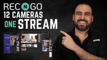 12 Cameras 📹, 1 Stream : Revolutionize Your Live Sessions with RECngo lifetime deal!