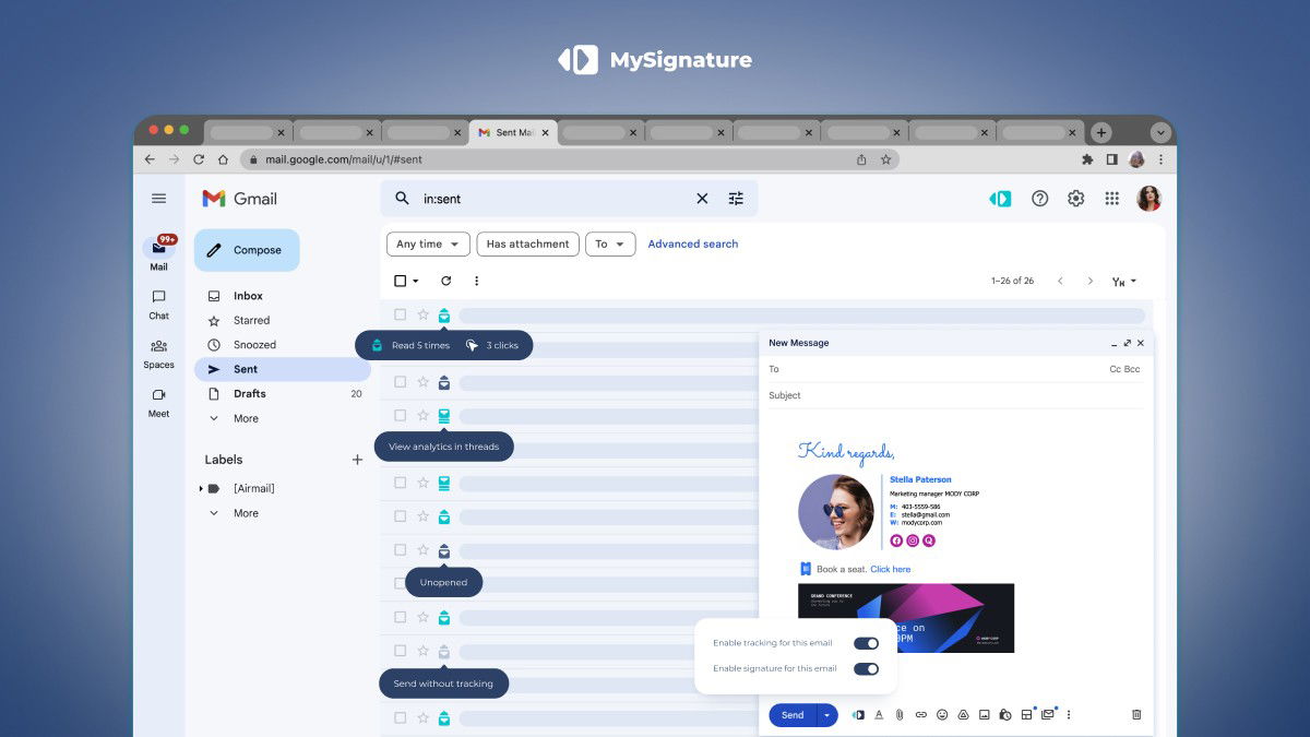 MySignature: Craft Your Unique Email Signatures! - SaaS Master ...