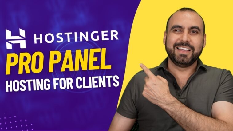 Easy Client Management with Hostinger's Pro Panel! 🚀