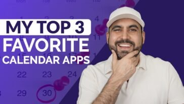 Here are my top three calendar apps of the year, which are also my personal favorites!
