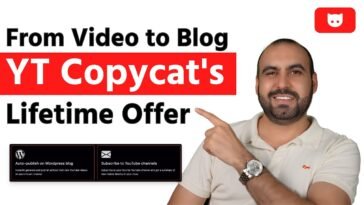 Explore YT Copycat: Transform YouTube Videos into Rich Content!" | Lifetime Deal at $29