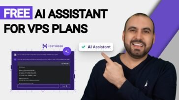 Hostinger's VPS plans now come with AI ASSISTANT included for FREE!