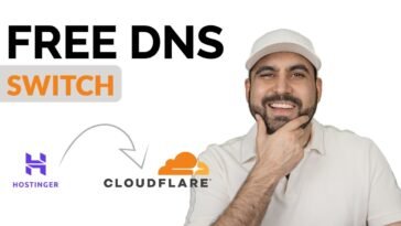 Switch Hostinger to Cloudflare DNS for FREE: A Step-by-Step Guide