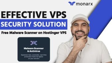 Install Monarx malware scanner for free on your Hostinger VPS