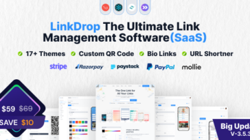 Linkdrop - SaaS Link Management Tool