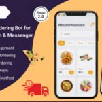 Foody Friend - A SAAS based Web App Food Ordering Bot For Whatsapp, Telegram And Messenger