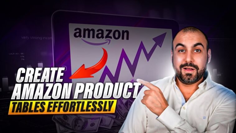 Create Amazon Product Tables Effortlessly for FREE with this Amazon WP Plugin