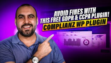 Avoid Fines with This FREE GDPR & CCPA Plugin! COMPLIANZ WP plugin