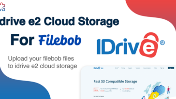 Idrive E2 Cloud Storage Add-on For Filebob