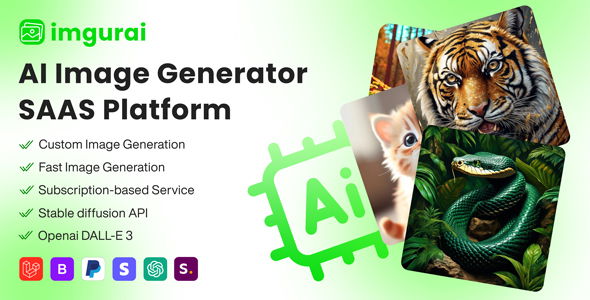 Imgurai - AI Image Generator (SAAS)
