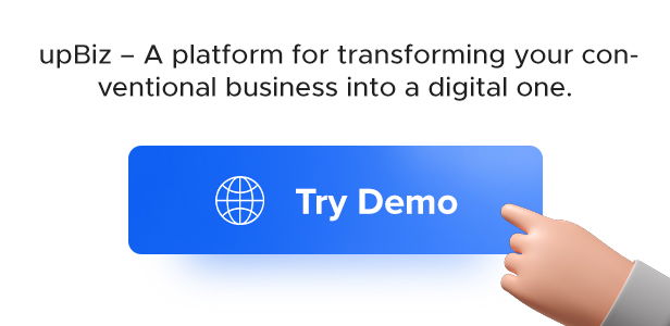 Try Demo - upBiz SaaS