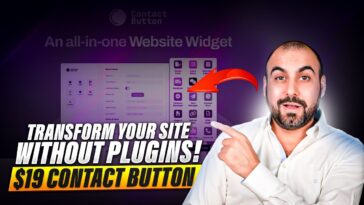 $19 Contact Button: Transform Your Site Without Plugins!