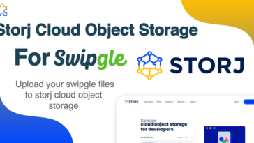 Storj Cloud Object Storage Add-on For Swipgle